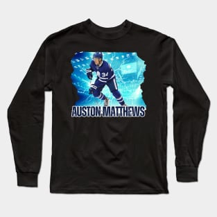 Auston Matthews Long Sleeve T-Shirt